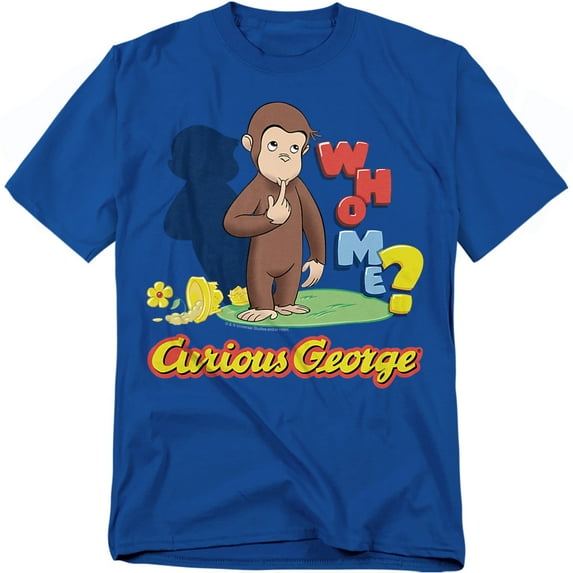 Curious George T-Shirt Who Me Unisex Graphic Tee For Men & Women