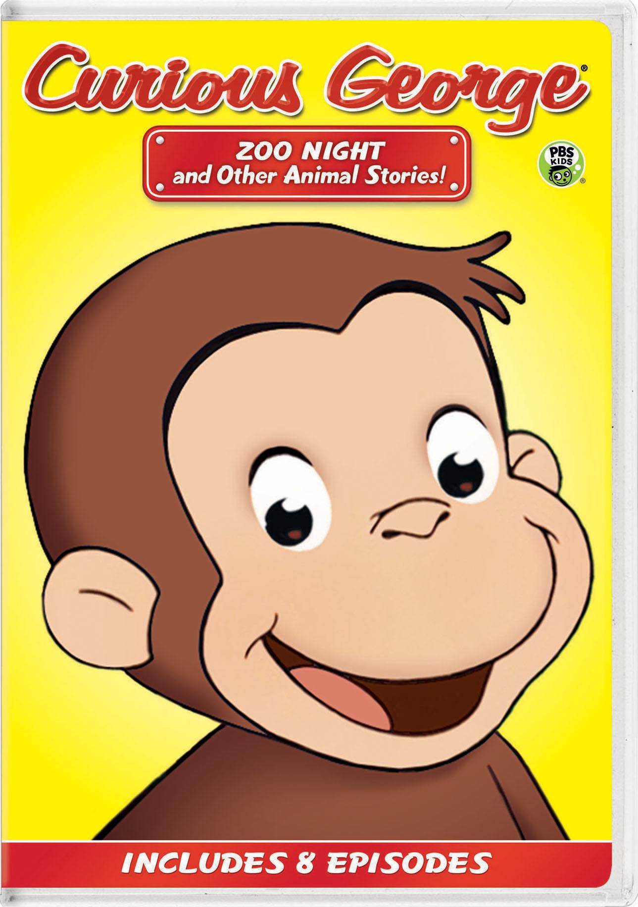 Curious George: Zoo Night and Other Animal Stories! (DVD), Universal Studios, Animation - image 1 of 2