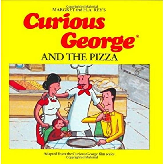 Pre-Owned Curious George and the Pizza (Hardcover) 0395390397 9780395390399