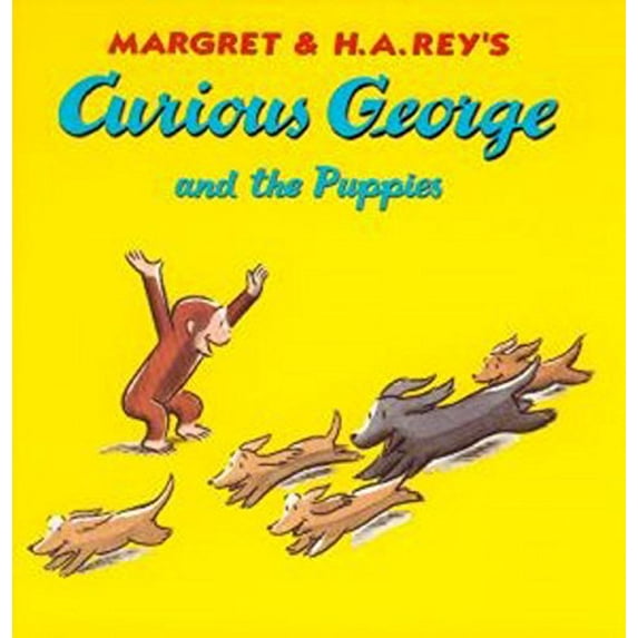 Pre-Owned Curious George and the Puppies (Paperback) 0395912156 9780395912157