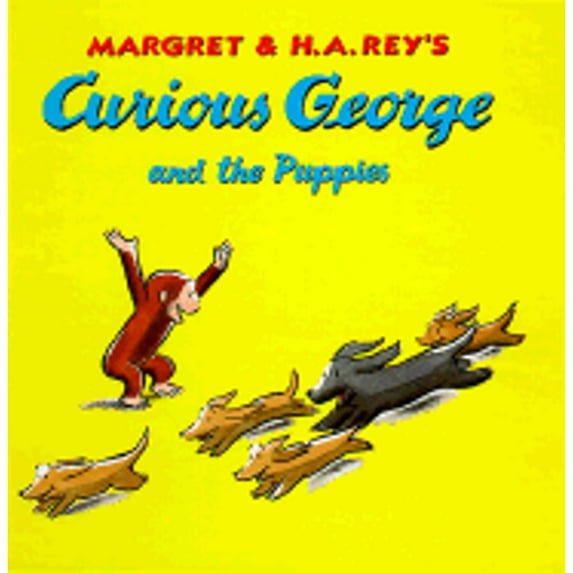 Pre-Owned Curious George and the Puppies (Hardcover) 0395923344 9780395923344
