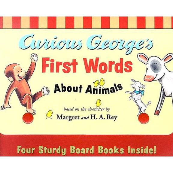 Pre-Owned Curious George's First Words about Animals