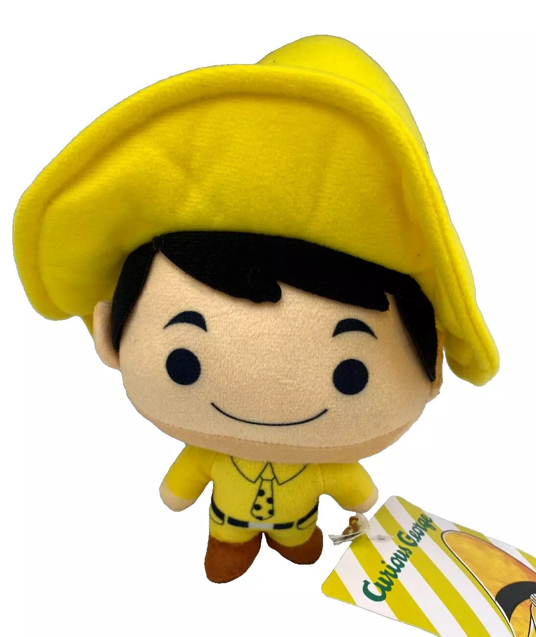 Curious George the Man with the Yellow Hat Plush Toy 8 inch - Walmart.com