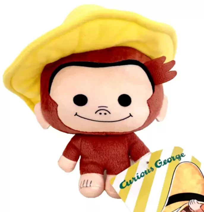 RARA Curious George GIGA BIG Peluche Morbido 52Cm 20.47 RARA Curious George GIGA BIG Peluche Morbido 52Cm 20.47