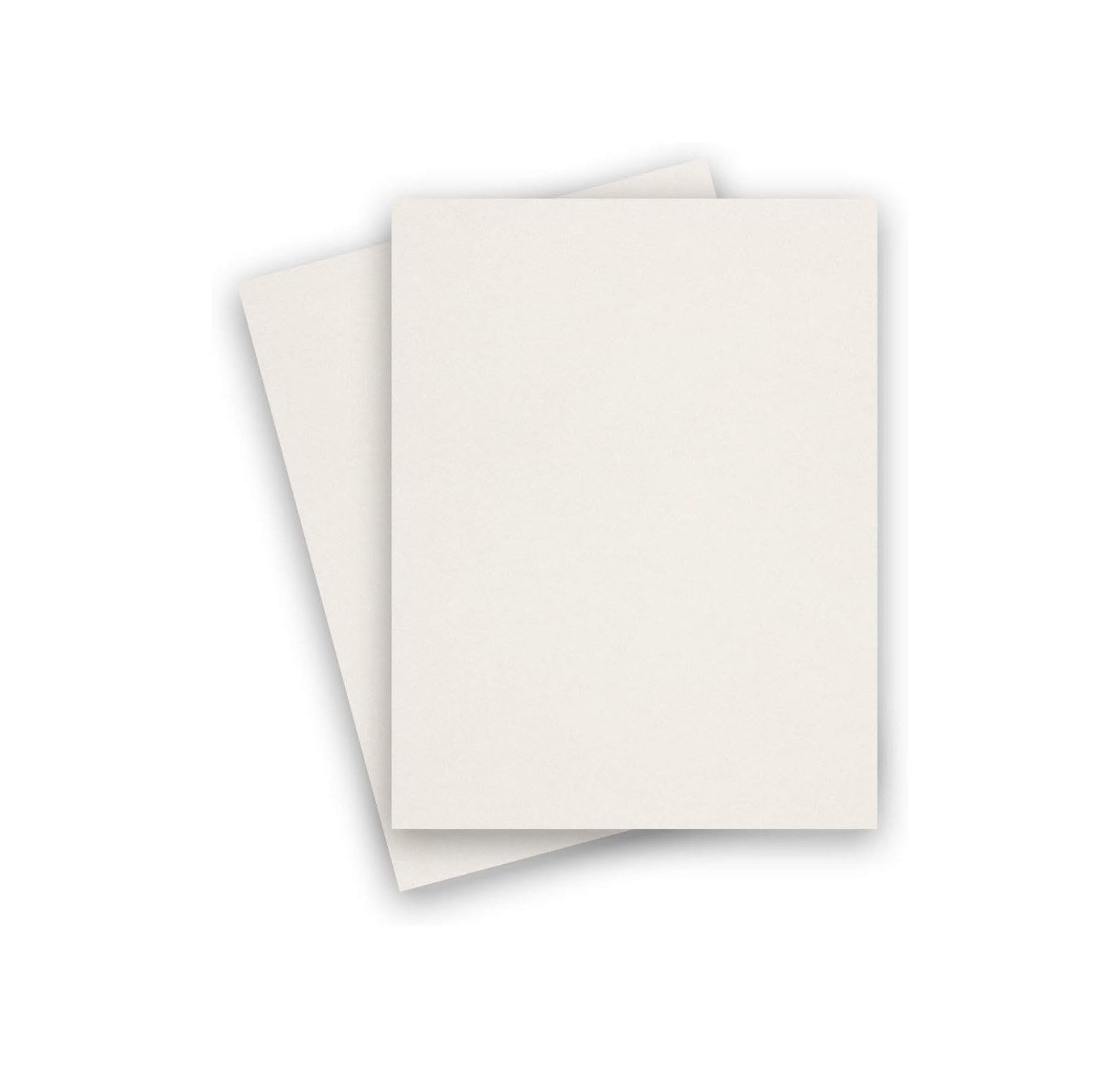 Curious Metallic CRYOGEN WHITE 8.5X11 Letter Size Card Stock Paper