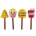 thumbnail image 1 of Curious Minds Busy - Cute Junk Food Pens - Fun, Squishy - Set of 4, 1 of 9