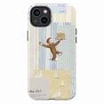 thumbnail image 1 of Curious Monkey Pancake Stack Phone Case – Blue & Yellow Stripes with Sailboats, John 13:7 Bible Verse – Fits iPhone 11 12 13 14 15 16 Pro Max Mini Plus, 1 of 6