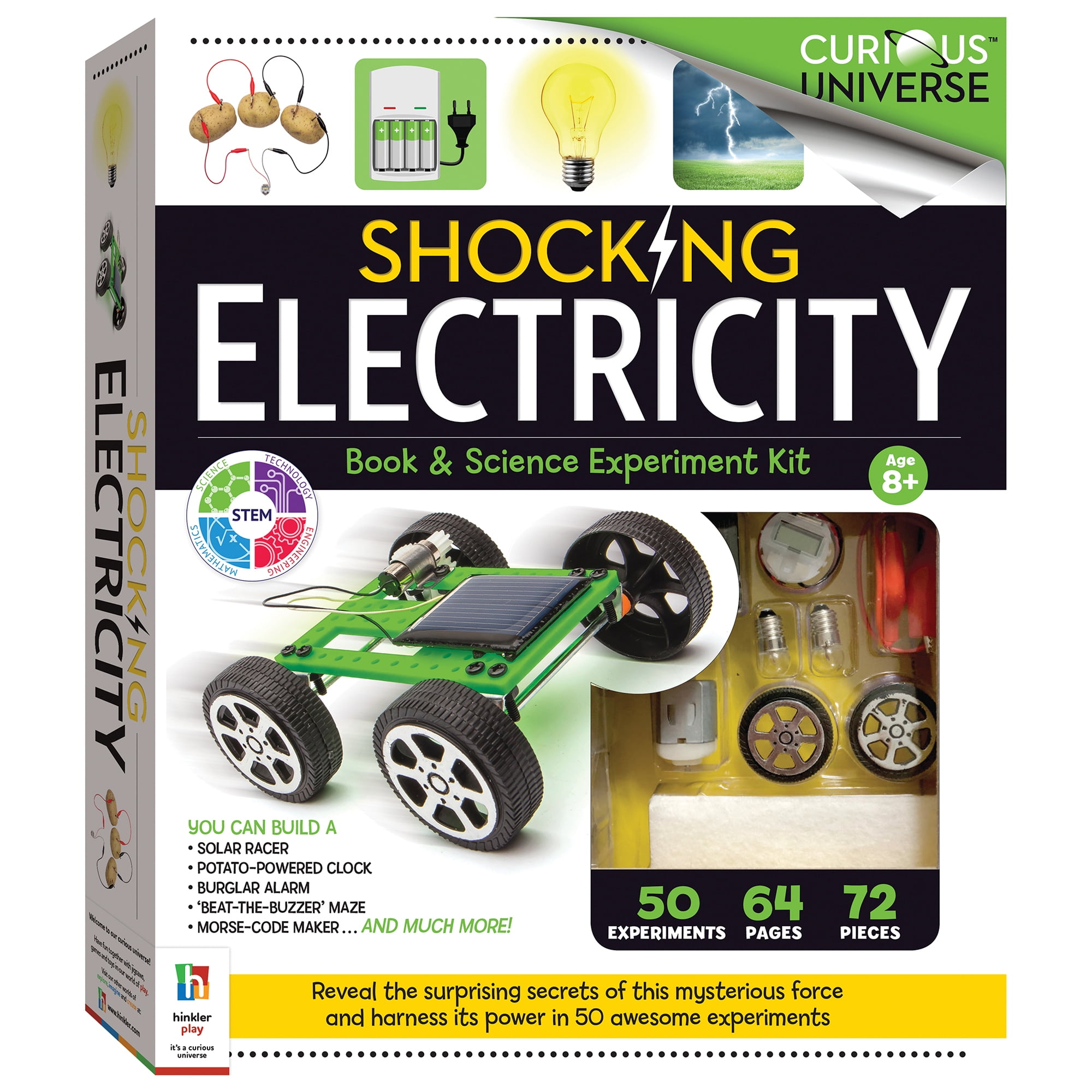 Curious Universe Kids: Discover Electricity - Book & Science Experiments Kit