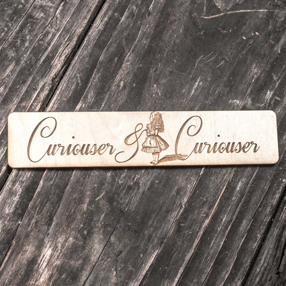 Curiouser and Curiouser - Bookmark