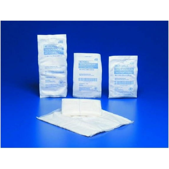 Curity Abdominal Pad NonWoven Fluff 8 X 10 Inch Rectangle Sterile, 9194A - Case of 216