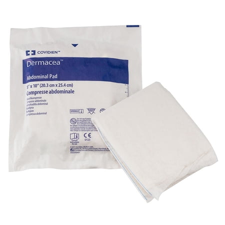 Curity Abdominal Pad Nonwoven First Aid Gauze, 8 X 10 Inch, 432 Count
