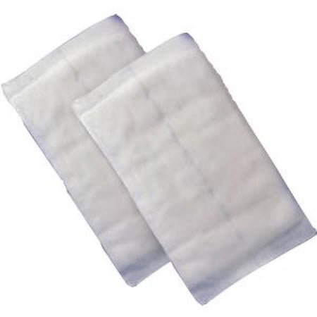 Curity Abdominal Pads - Non-woven Fluff, 12 Inches x 16 Inches, White, 144 Count