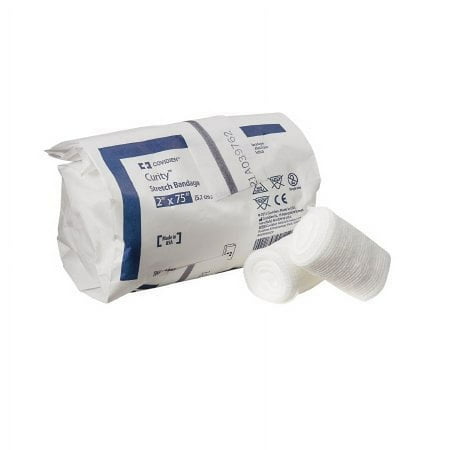 Curity Conforming Bandages - 2 X 75 Inch Roll, 1-Ply, Cotton/Polyester, 12 Count