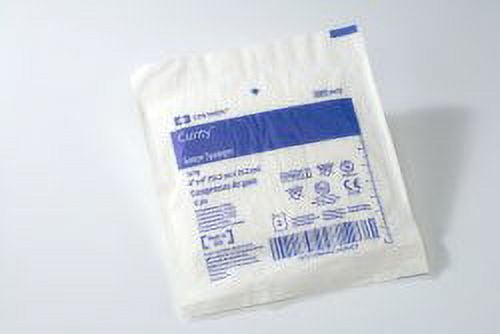 Curity Gauze Sponge Gauze 12-Ply 4 X 4 Inch Square Sterile, 3033 - Case of 1200