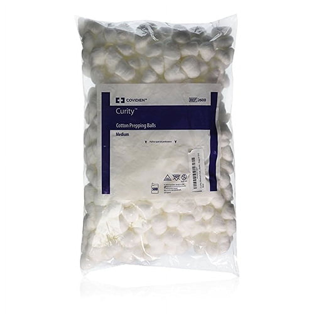 Curity Medium Cotton Balls Bag of 500