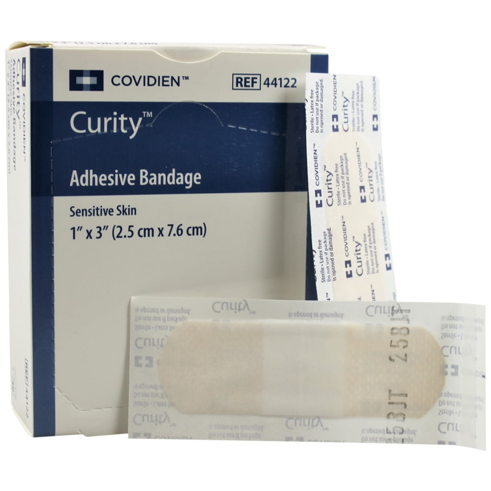 Curity Sensitive Skin Adhesive Strip - 1 Inches x 3 Inches, 50 Count