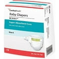 thumbnail image 1 of Curity Unisex Baby Diapers, Wings, Size 6, 2X-Large Over 35 lbs package quantity: 18 Count, 1 of 4