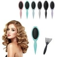 thumbnail image 1 of Curl Brush, Curl Defining Brush, 2024 New Vented Hair Brush, Curly Hair Brush Defining, Shaping & Defining Curls to Reduce Pulling - Styling Brush for Curly Hair Women (Green, YQDS) E22, 1 of 3