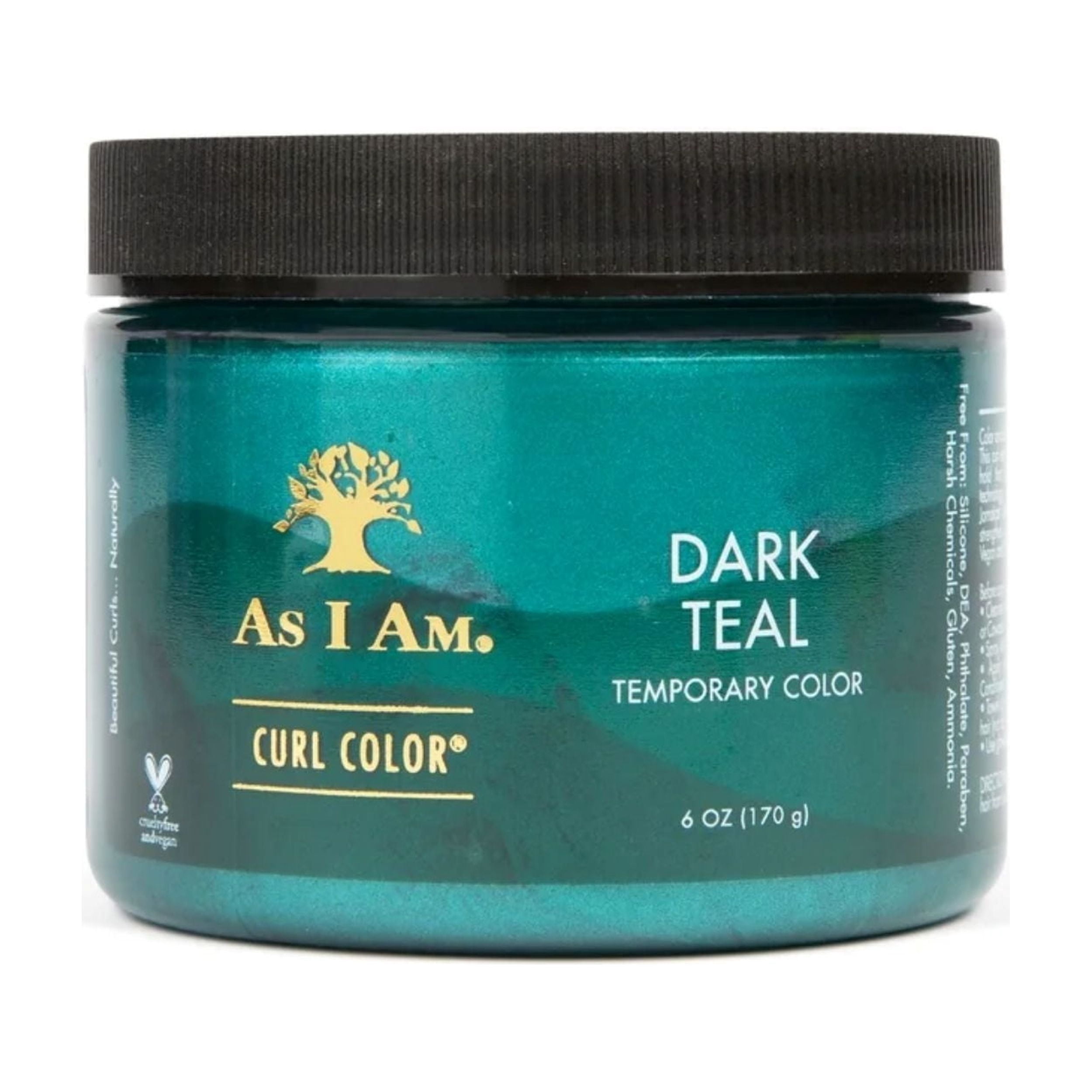 As I Am Curl Color Dark Teal 6oz