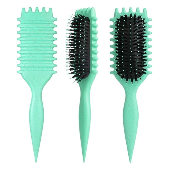 Curl Defining Brush Candybrush Premium Boar Bristle Curly Hair Brush Shaping and Defining Curls with Ease Perfect for Women and Men