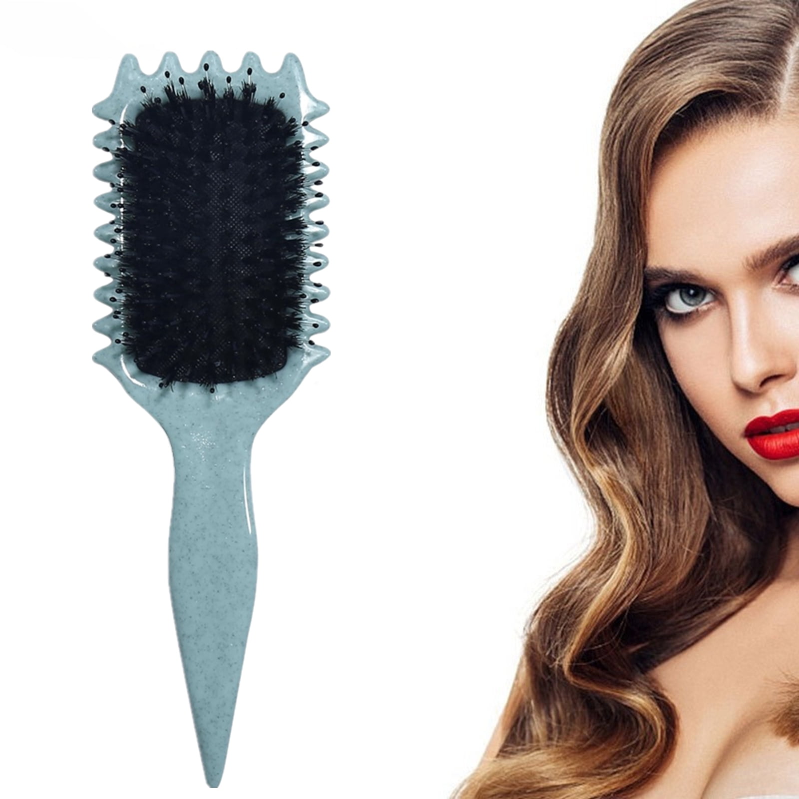Curl Defining Brush, Curly Hair Brush, Curl Brush,Boar Bristle Hair Brush Styling Brush for