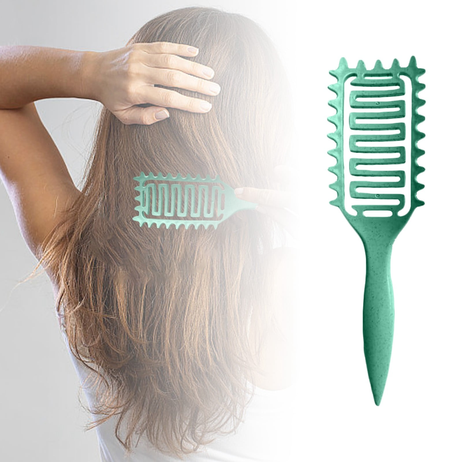 Curl Defining Brush Vented Hair Brush Curl Define Styling Brush With