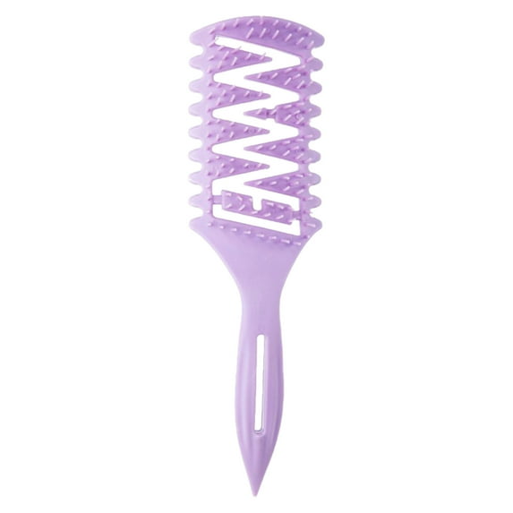 Hair Brushes for Curl Defining Curly Roll Comb for Shaping Curls Detangling Brush for Wet and Dry Hair Styling Tool for Men and Women