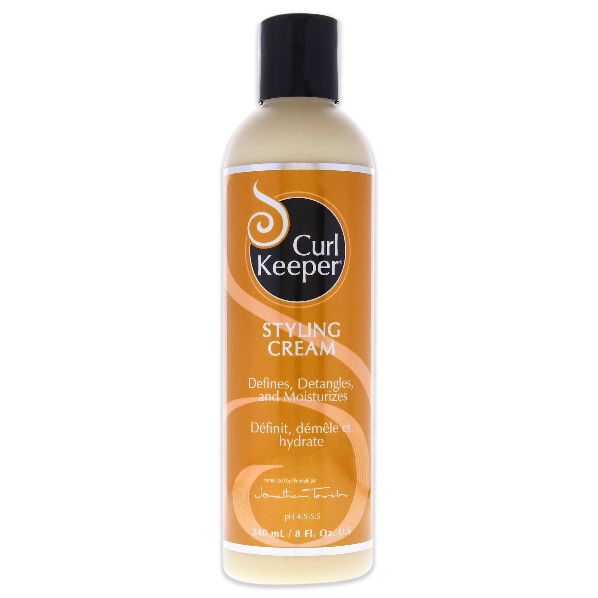 Curl Keeper Styling Cream Defines Detangler and Moisturizer for Unisex