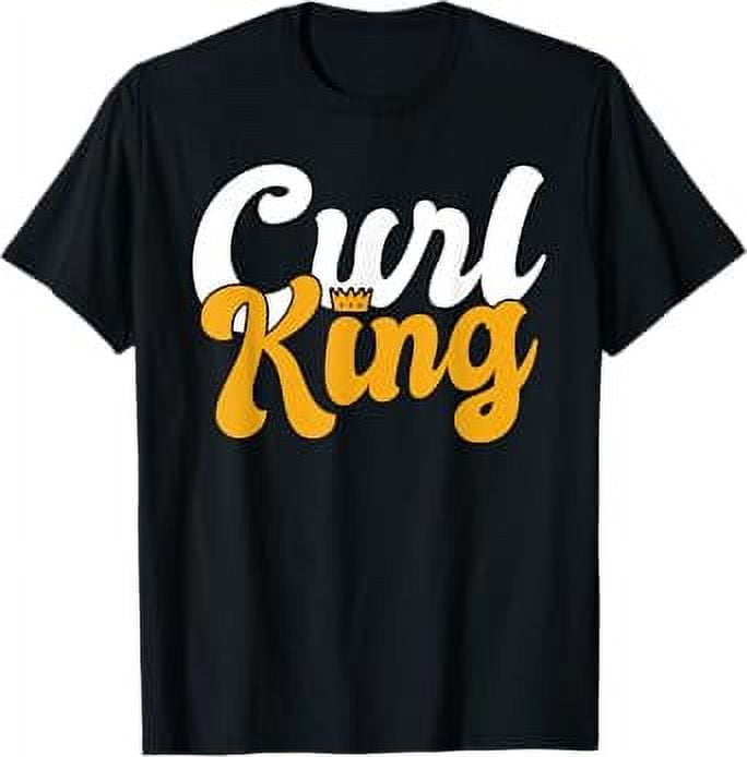 Curl King Curly Hair TShirt