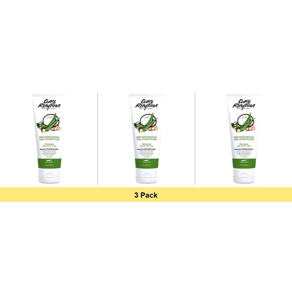 Curl Rhythm Deep Moisturizing Curl Conditioner 10 oz - 3 Pack Bundle