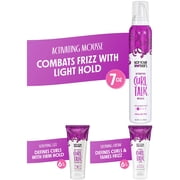 Not Your Mothers Curl Talk Defining Cream, Frizz Control Gel, and Curl Activating Mousse, 3 Pack