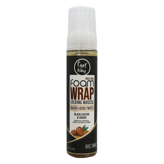 Curl Wavy Foam Wrap Locking Mousse, 8 Oz., Pack of 1