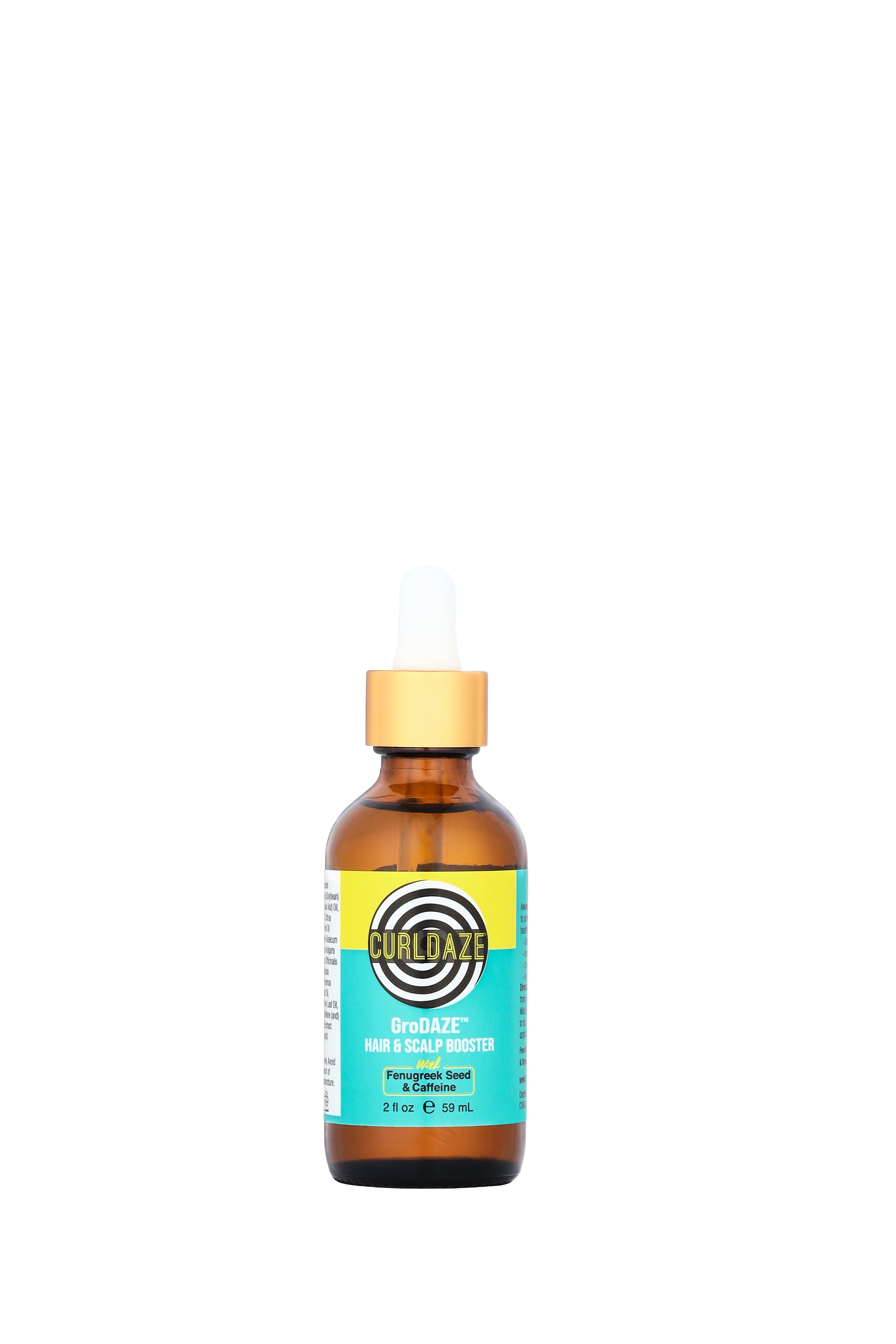 Curldaze Grodaze Hair & Scalp Booster 2 oz, All Hair Types