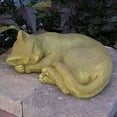 thumbnail image 1 of Curled Cat Garden Statue 12”L, 1 of 2