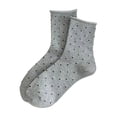 thumbnail image 1 of Fjofpr Socks for Women Womens Socks Curled Polka Socks, 1 of 2