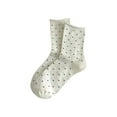 thumbnail image 1 of Fjofpr Socks for Women Womens Socks Curled Polka Socks, 1 of 2