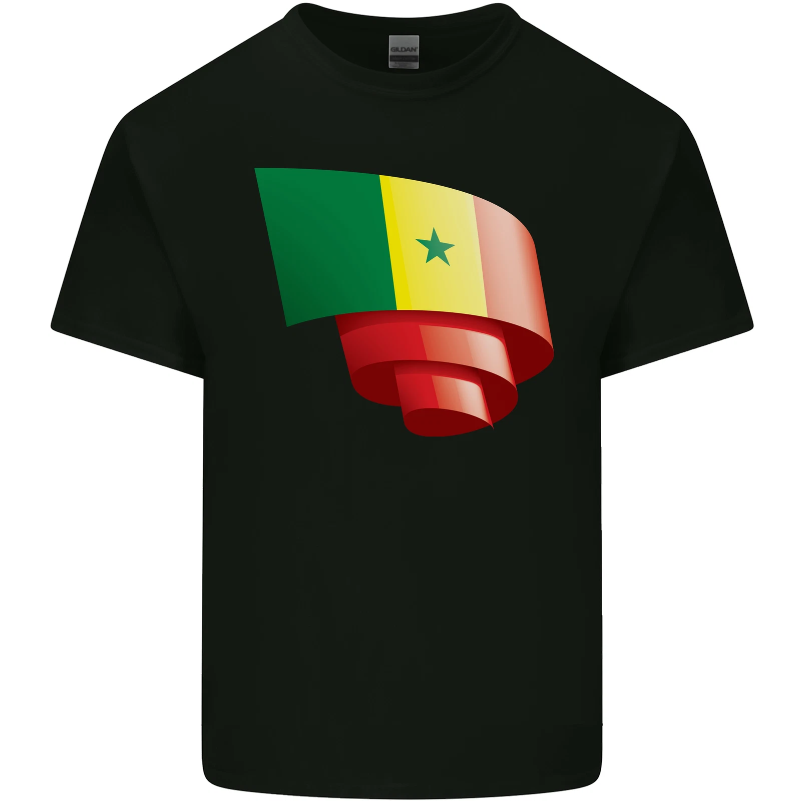 Senegal Flag Spirit Tee