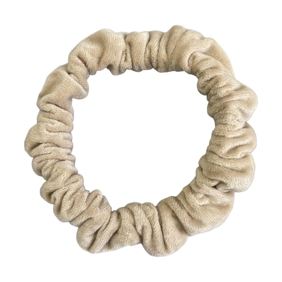 Curler Heatless Curling Rod Styling Tools, Soft Sleeping Scrunchie No Heat Headband for Long Hair Curls Beige