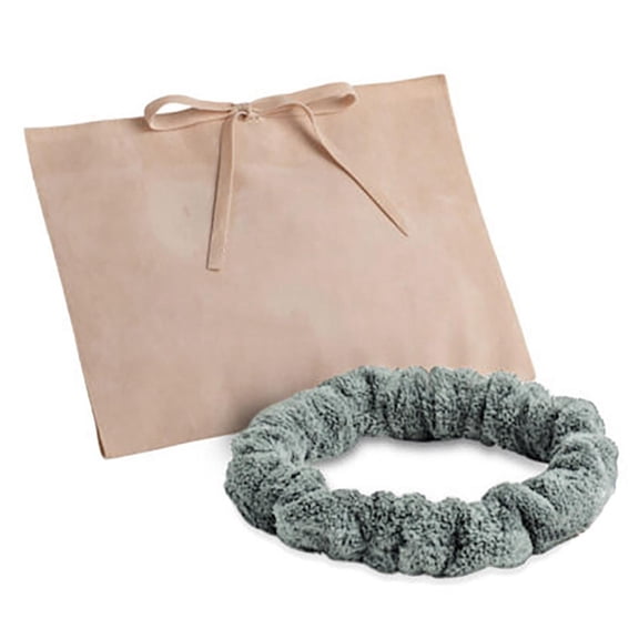 Curler Heatless Curling Rod Styling Tools, Soft Sleeping Scrunchie No Heat Headband for Long Hair Curls Gray