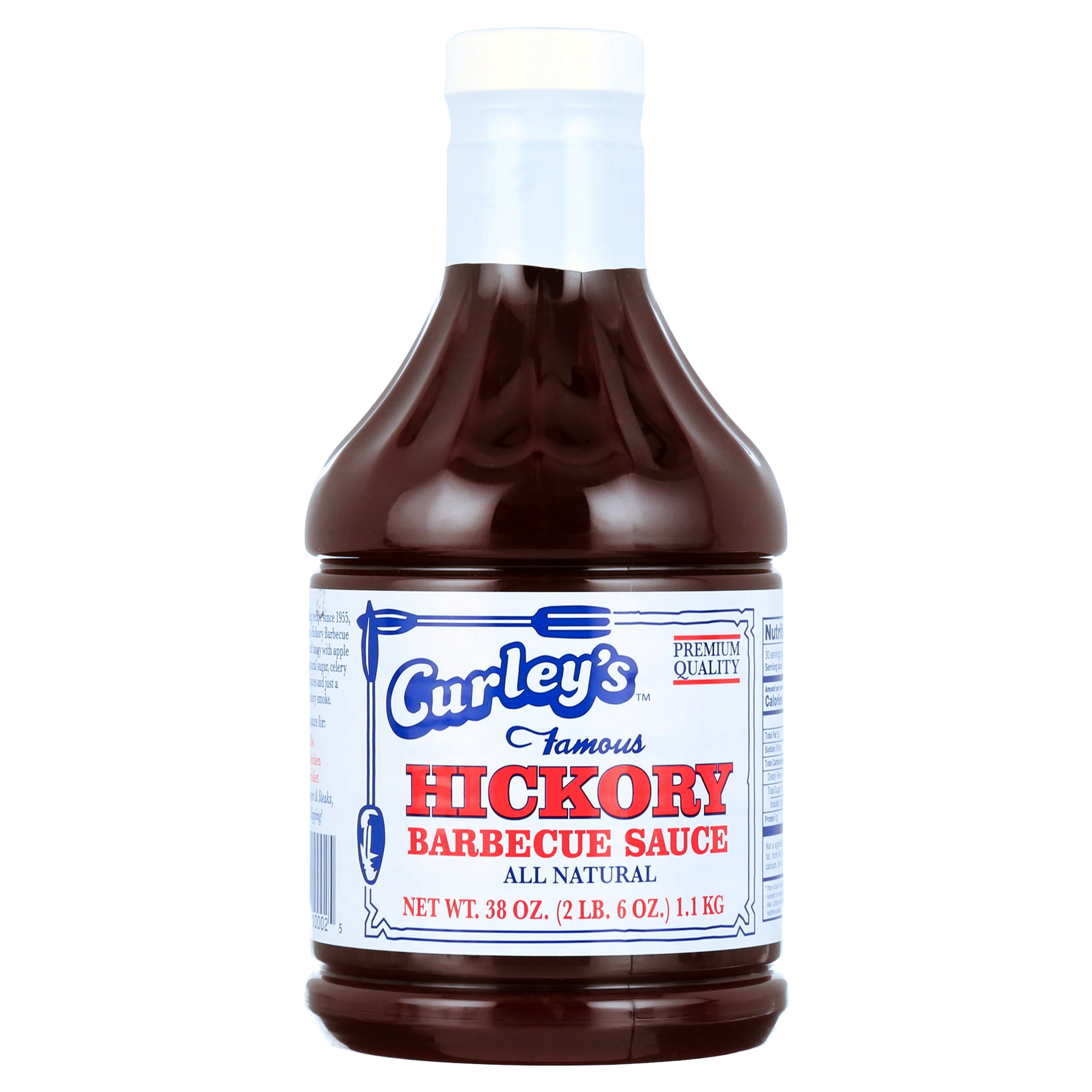 Curley's Famous Original Hickory All Natural Barbecue Sauce 38 oz