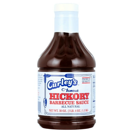 Curley's Famous Original Hickory All Natural Barbecue Sauce 38 oz