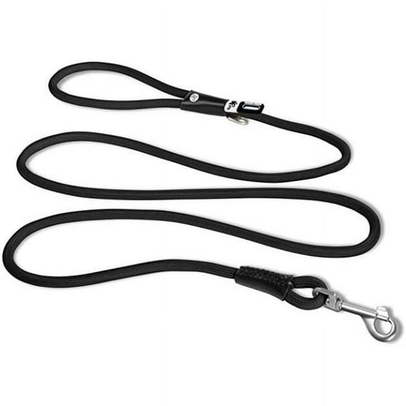Curli AG 640068 Stretch Comfort Dog Leash, Black - Large