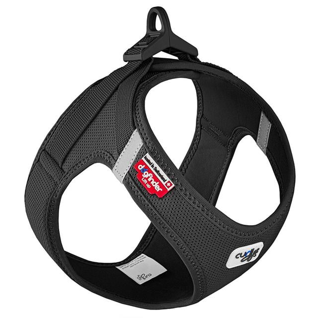 Curli AG 640146 Clasp Vest Air-Mesh Dog Harness, Black - Large