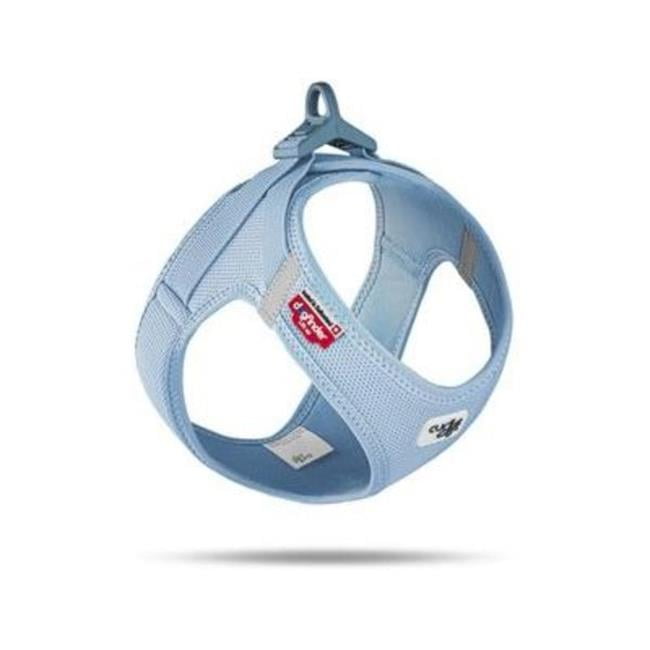 Curli AG 640167 Clasp Vest Air-Mesh Dog Harness, Skyblue - Large