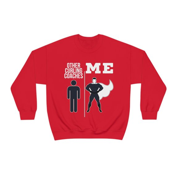 Curling Coach Sweatshirt, Gifts, Sweater Shirt