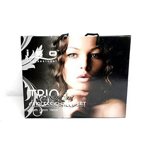 Curling Iron 5P with Interchangeable Barrel - 5 Sizes - Black