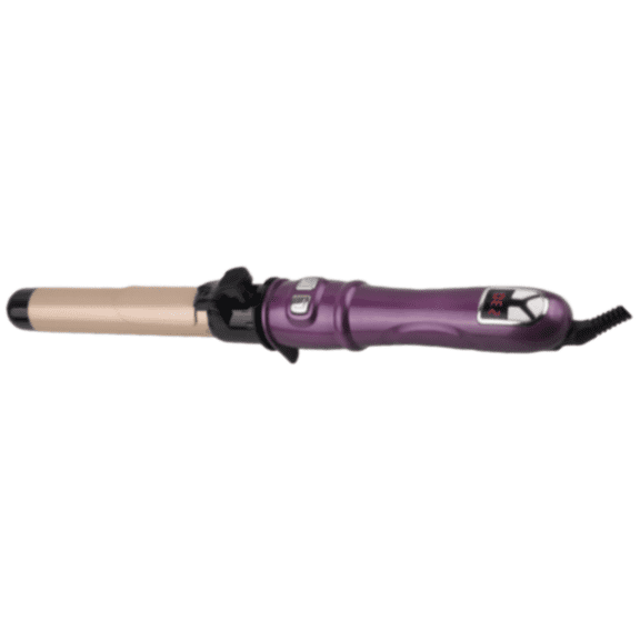 Curling Iron For Medium to Long Hair, Creates Soft Waves, Purple