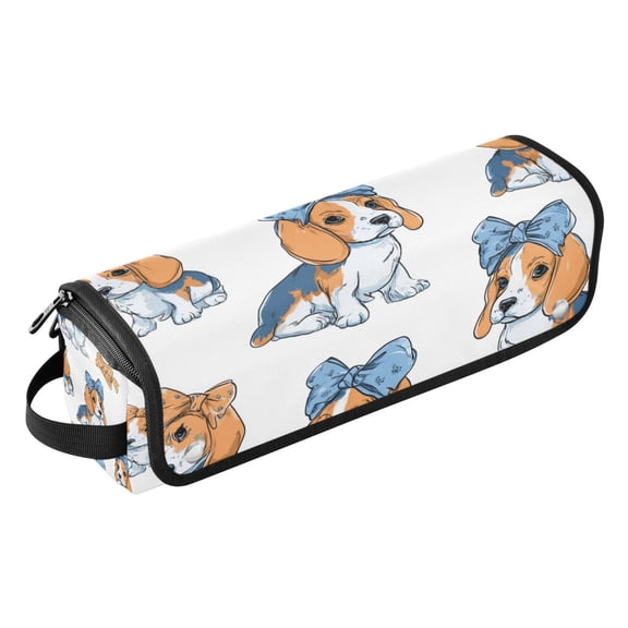 Curling Iron Storage Bag Hair Tools Travel Bag Heat Resistant and Portable Beagle