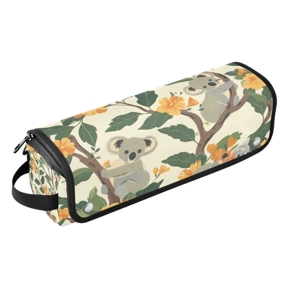 Curling Iron Storage Bag Hair Tools Travel Bag Heat Resistant and Portable Cute Raccoon