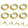 thumbnail image 1 of Curling Ribbon Crimped Balloon String Metallic 3/16" 11 Yards 6 Roll for Party Decoration Gift Gold, 1 of 5
